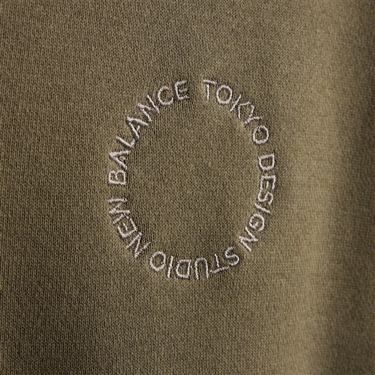 TOKYO DESIGN STUDIO New Balance Cotton Cordura French Terry Quarter Zip Pullover