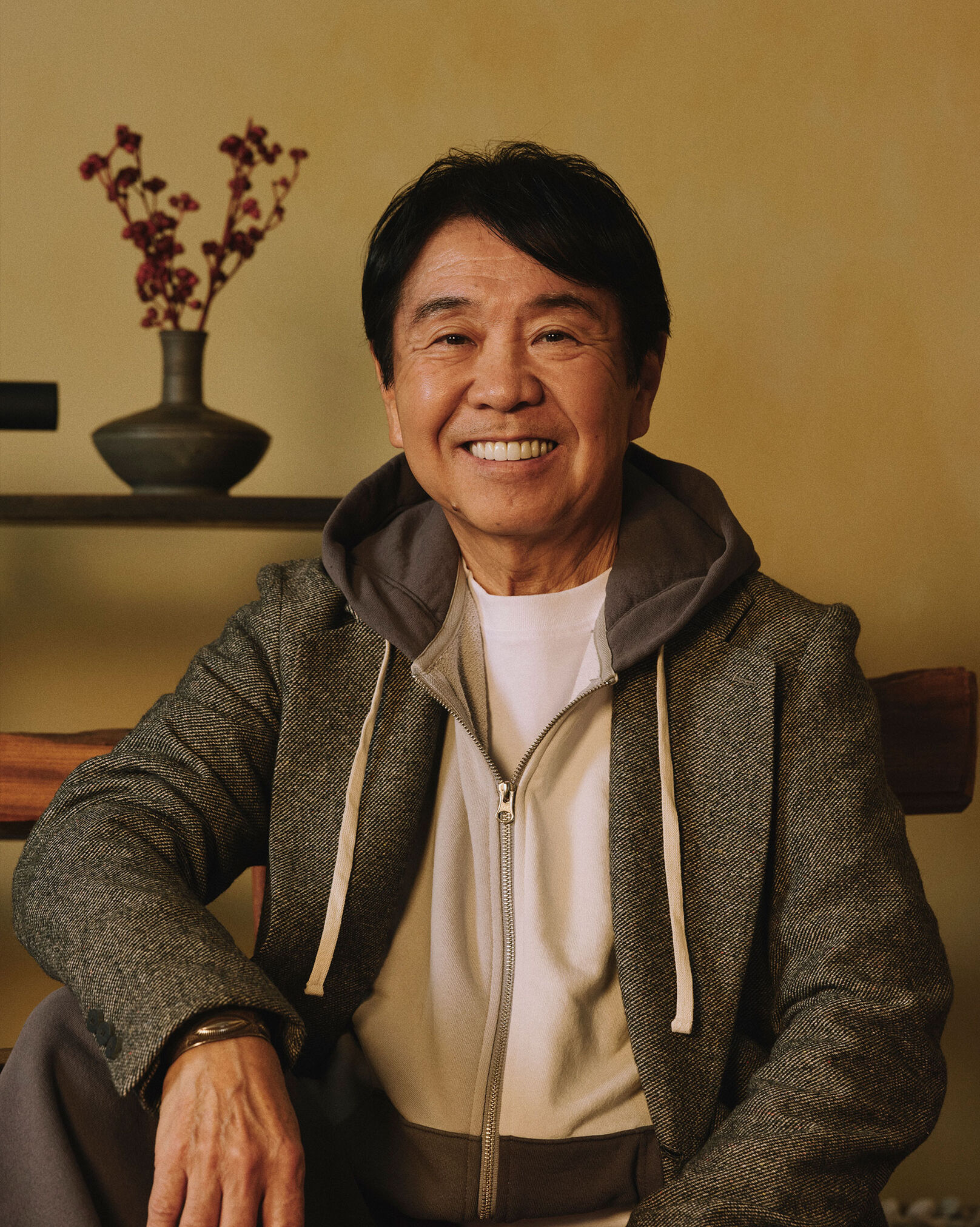 New Balance &times; BEAMS Made in U.S.A. Washed Hoodie