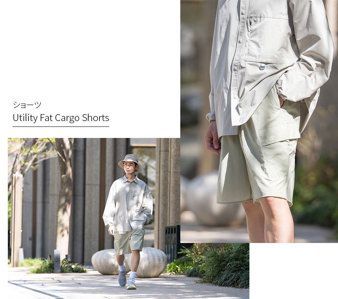 Utility Fat Cargo Shorts