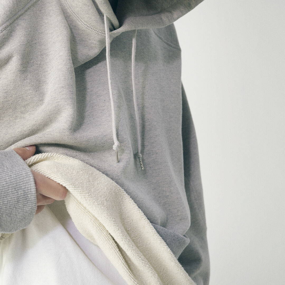 NB GREY オーバーサイズフーディ