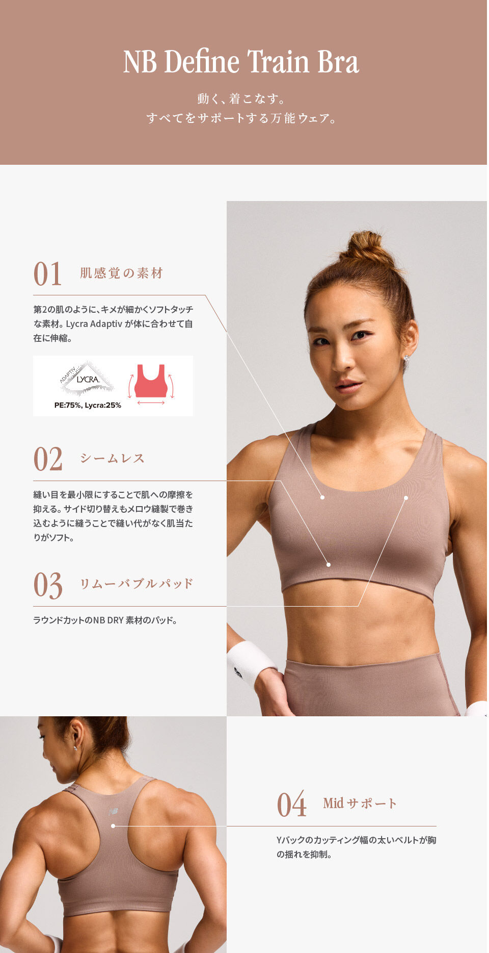 NB Define Train Bra