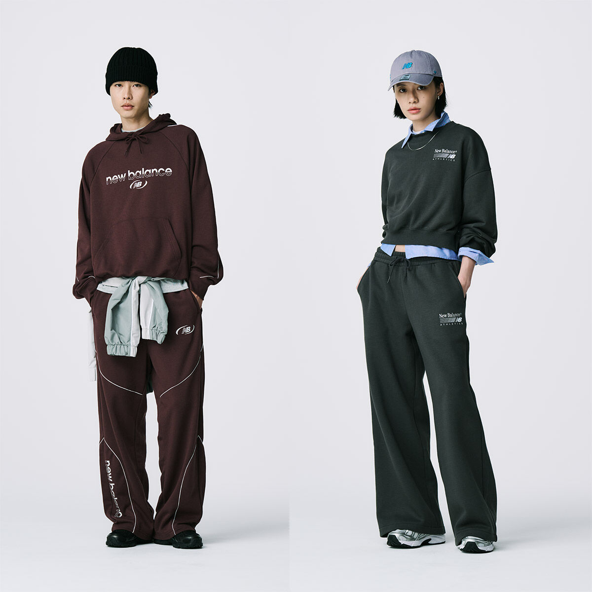 【美品】New Balance メンズ パーカー S＋パンツXS 上下セット Trackside ウーブンパンツ｜ニューバランス公式通販 | - New Balance