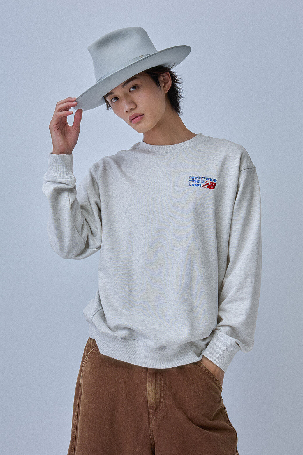 Athletics プレミアムロゴスウェットクルー