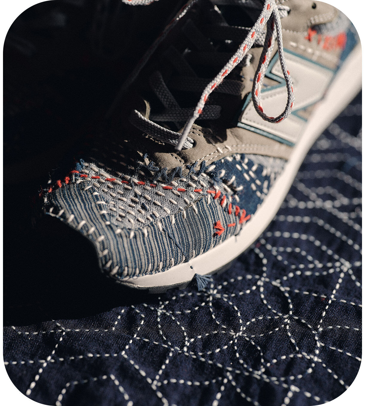 New Balance & SASHIKO GALS Made in USA 1300JP image2