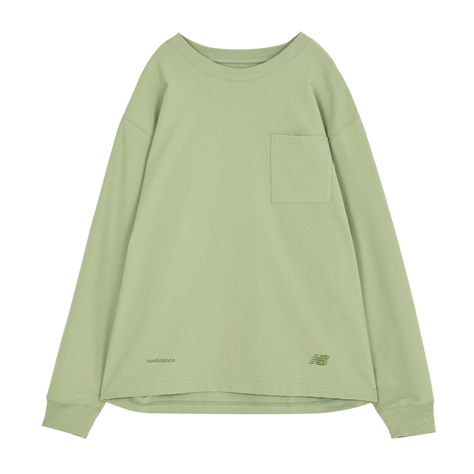 NB GREY ポケット長袖