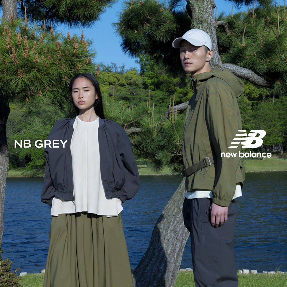 NB GREY カラーブロック半袖トップ｜ニューバランス公式通販 | - New
