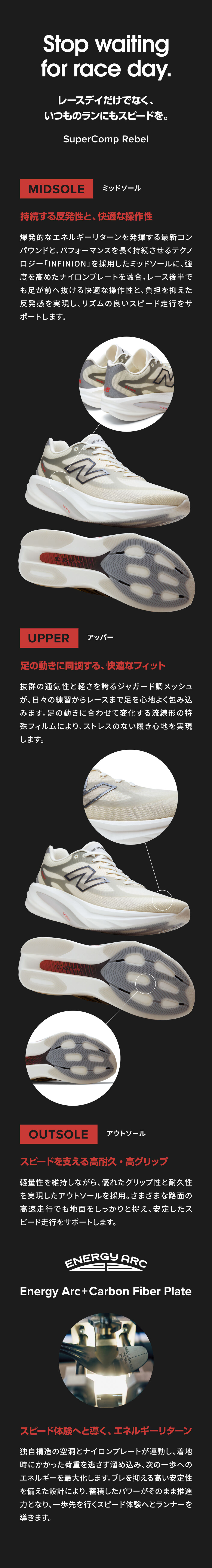 レースデイだけではなく、いつものランにもスピードを。