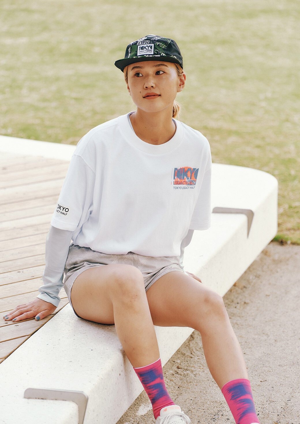 東京レガシーハーフ　コレクション Look4