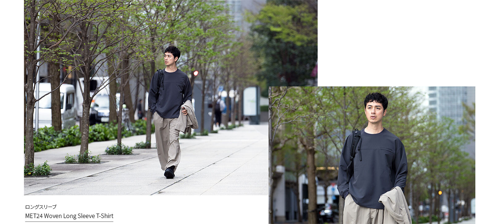 MET24 Woven Long Sleeve T-Shirt