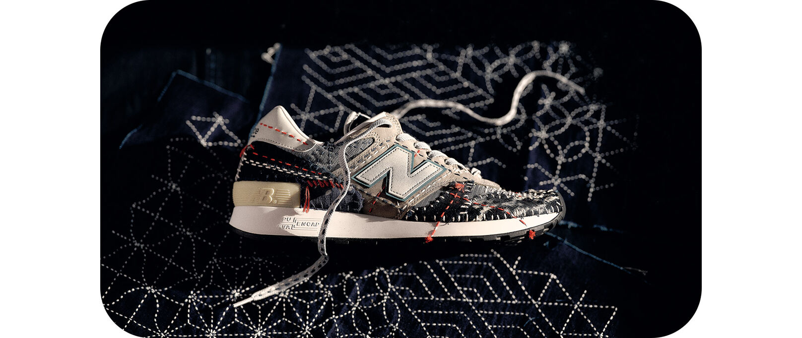 New Balance & SASHIKO GALS Made in USA 1300JP