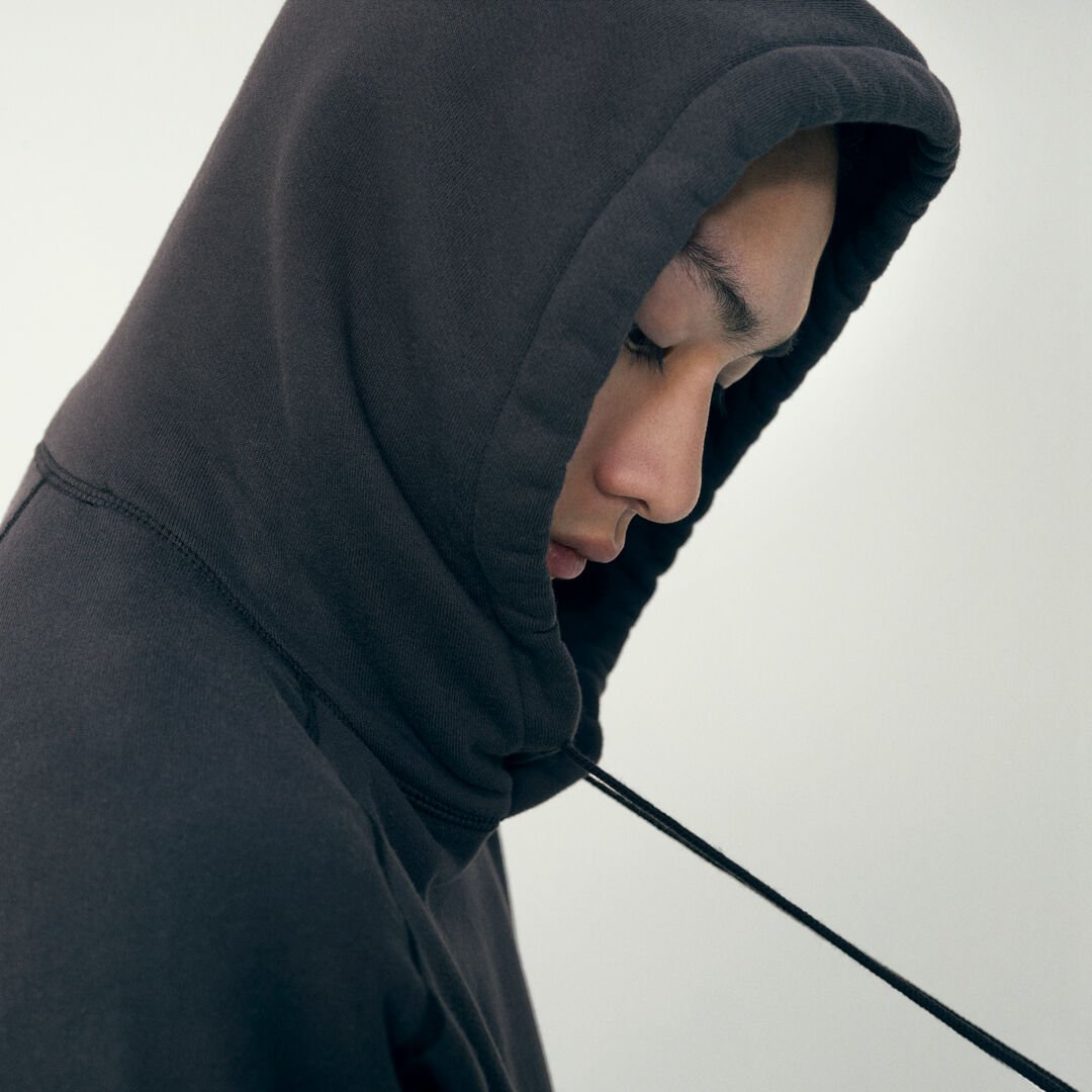 NB GREY レギュラーフィットフーディ