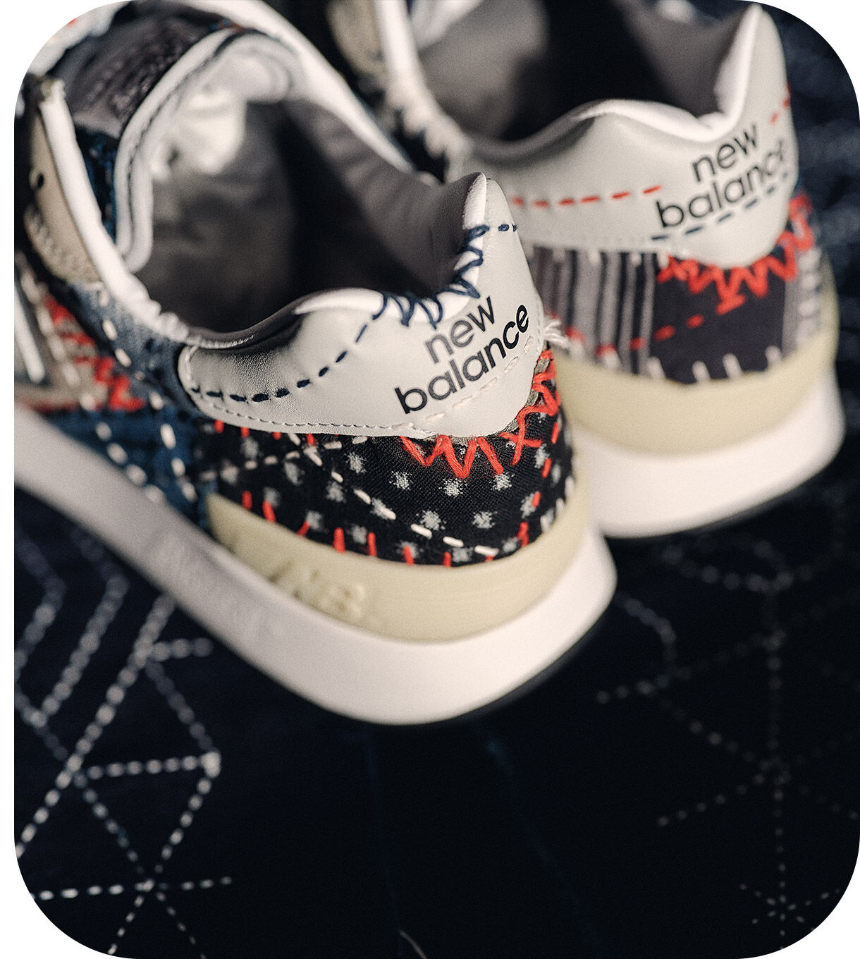 New Balance & SASHIKO GALS Made in USA 1300JP image3