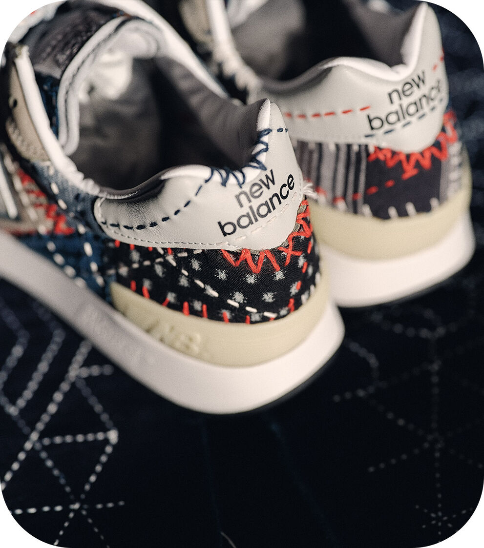 New Balance & SASHIKO GALS Made in USA 1300JP image3