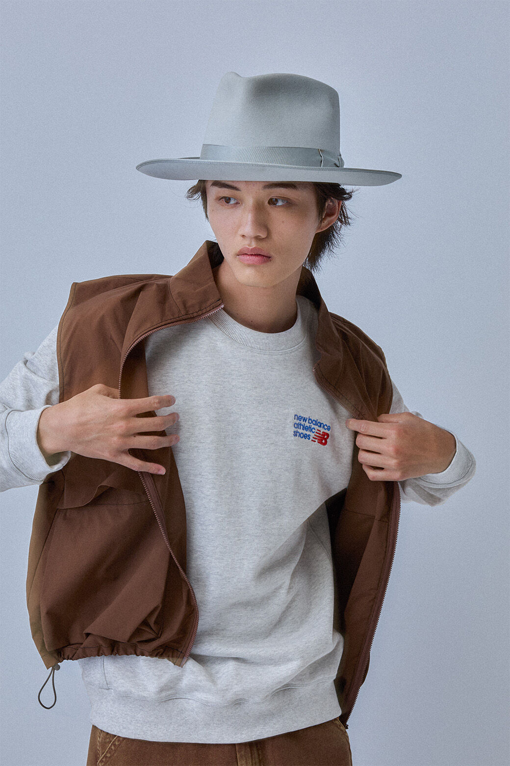 Athletics プレミアムロゴスウェットクルー