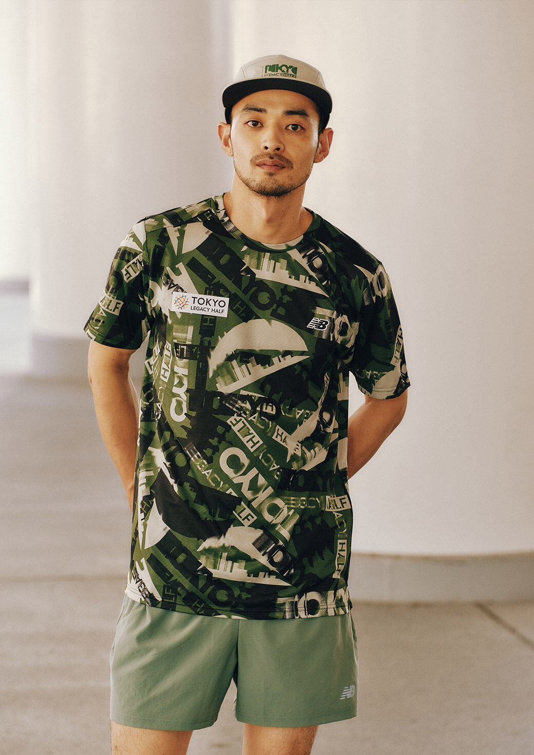 東京レガシーハーフ　コレクション Look7