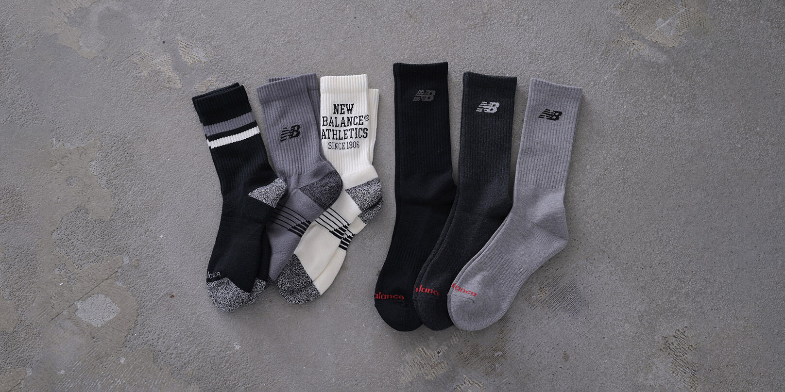 New Balance Socks Collection 3 Pack Socks