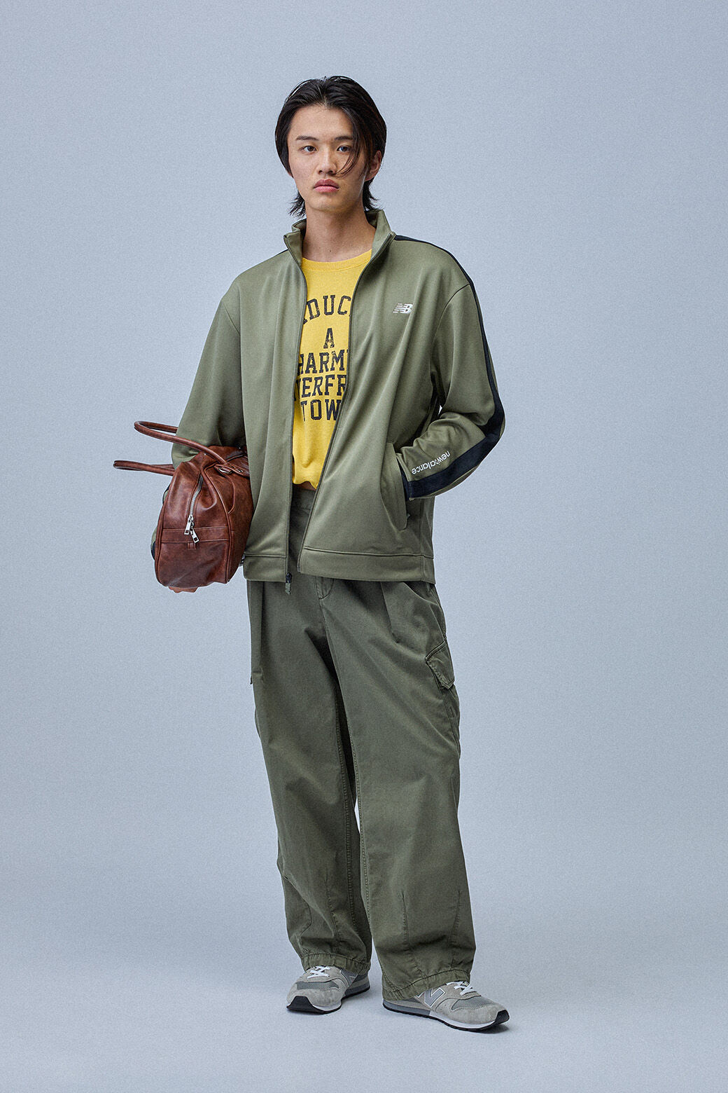 Jacket：ニットトラックジャケット