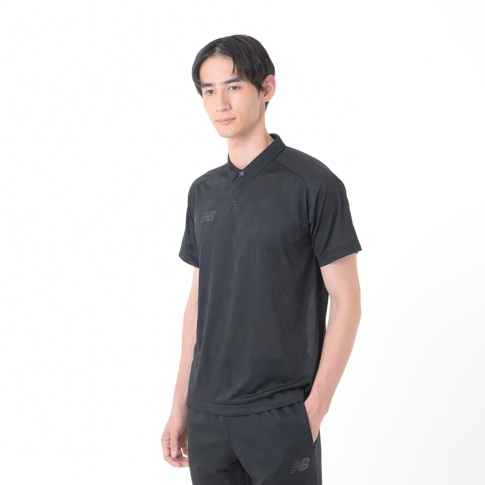 Black Out Collection提花POLO衫