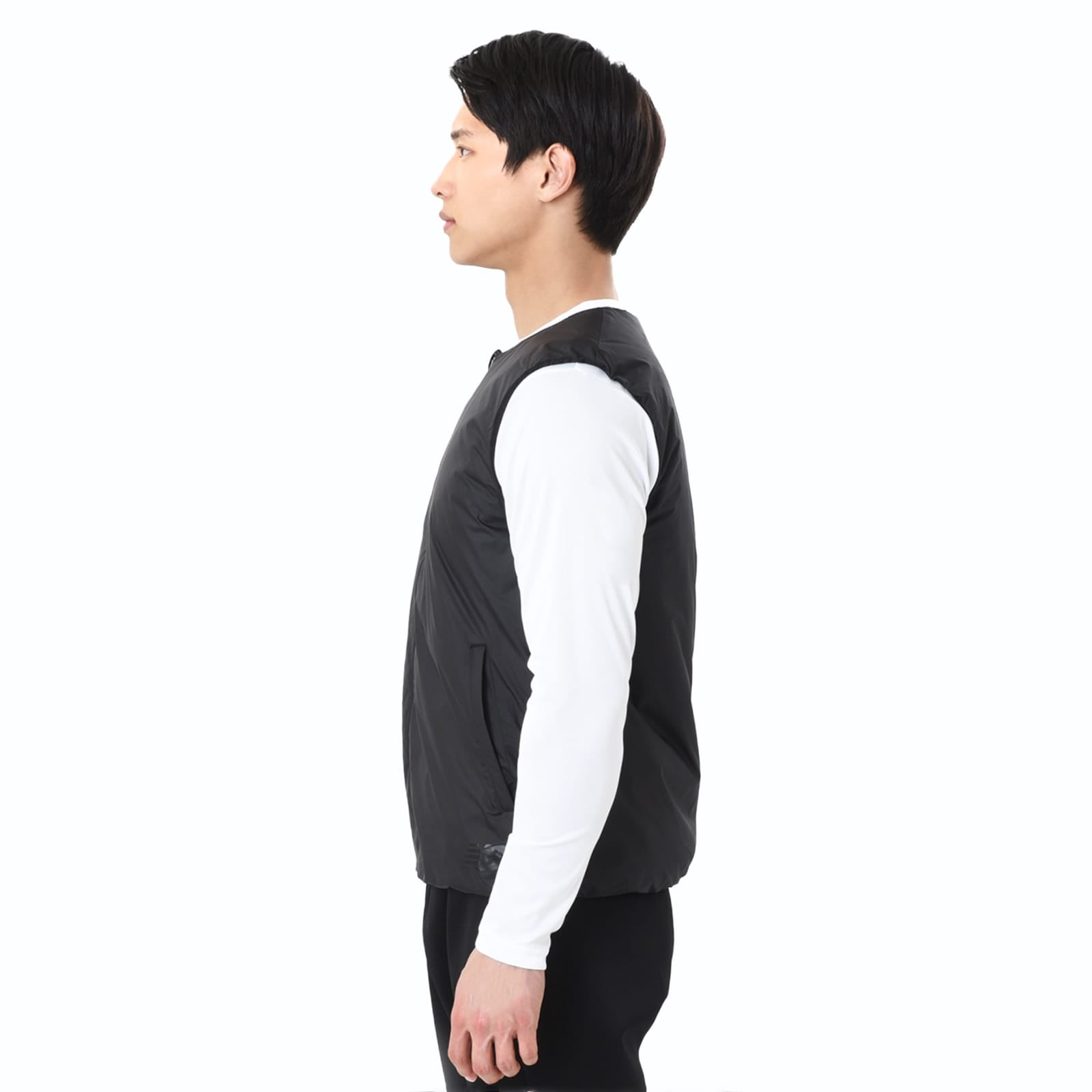 Black Out Collection Lightweight Padded Vest with Water Repellent Finish