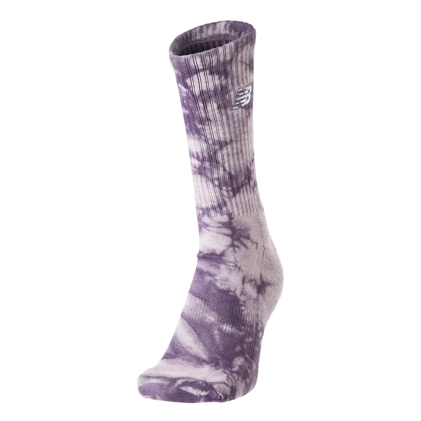 Tie-dye mid-cuff 2P socks