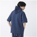 BP fleece hoodie short sleeve top