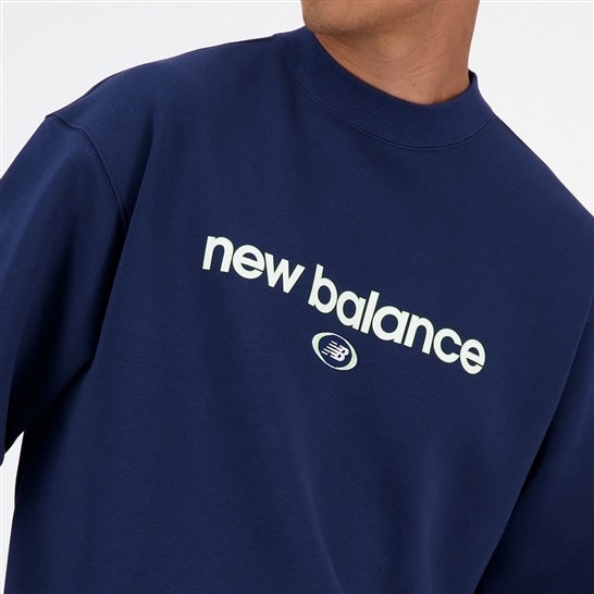 NB公式】ニューバランス | Hoops 裏起毛スウェットクルー|New Balance