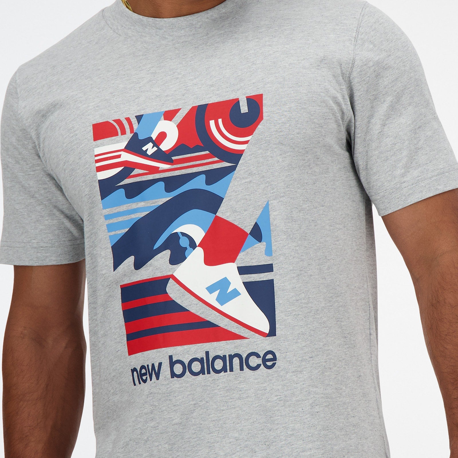 New Balance Triathlon 짧은 슬리브 티셔츠