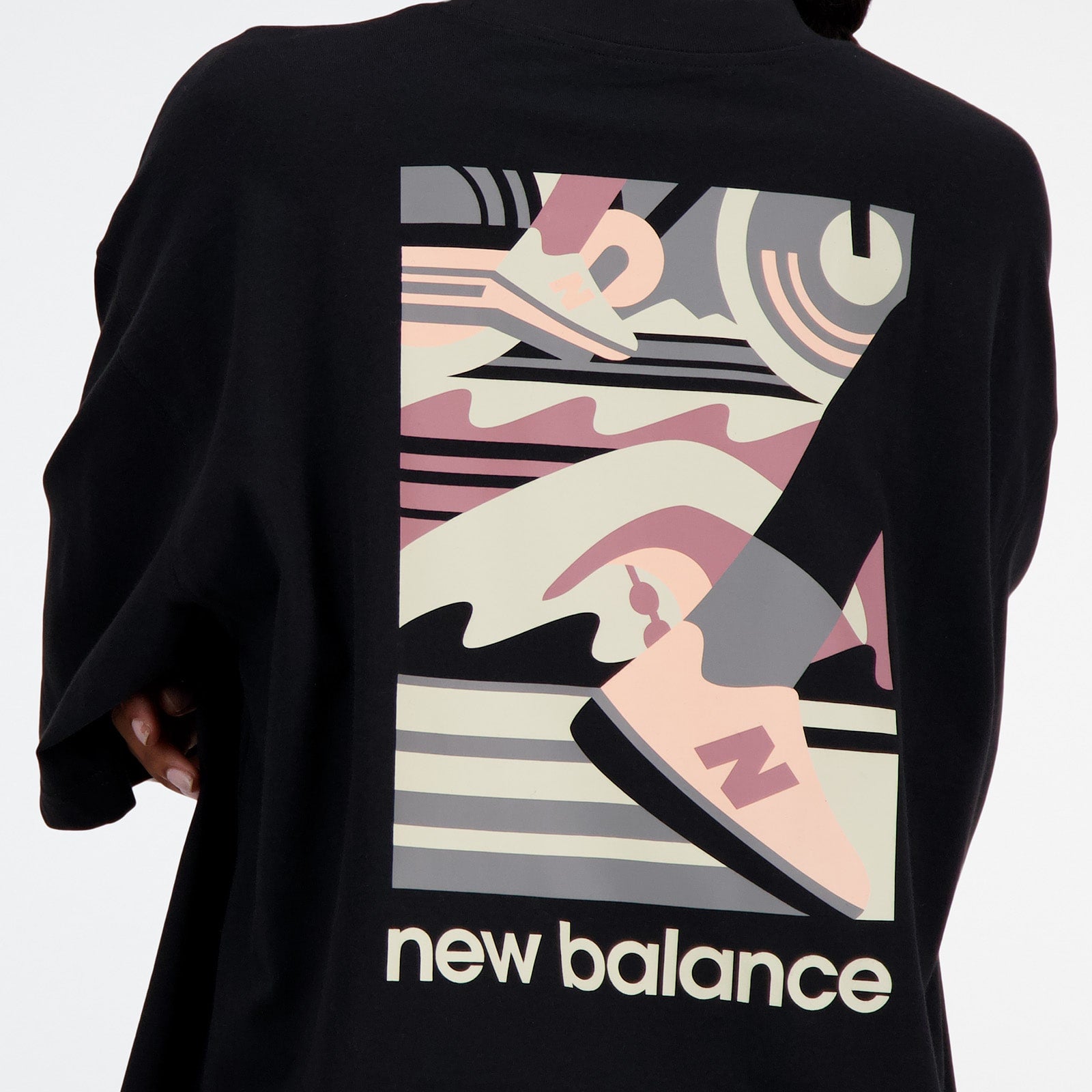 New Balance Triathlon オーバーサイズ ショートスリーブTシャツ