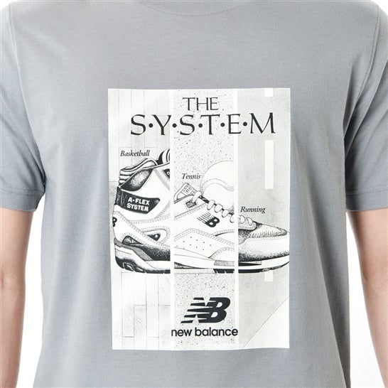 New Balance Poster 쇼트 슬리브 T셔츠