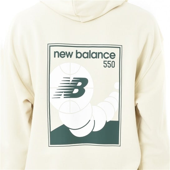 New Balance リラックスド550 リーグ スウェットフーディ