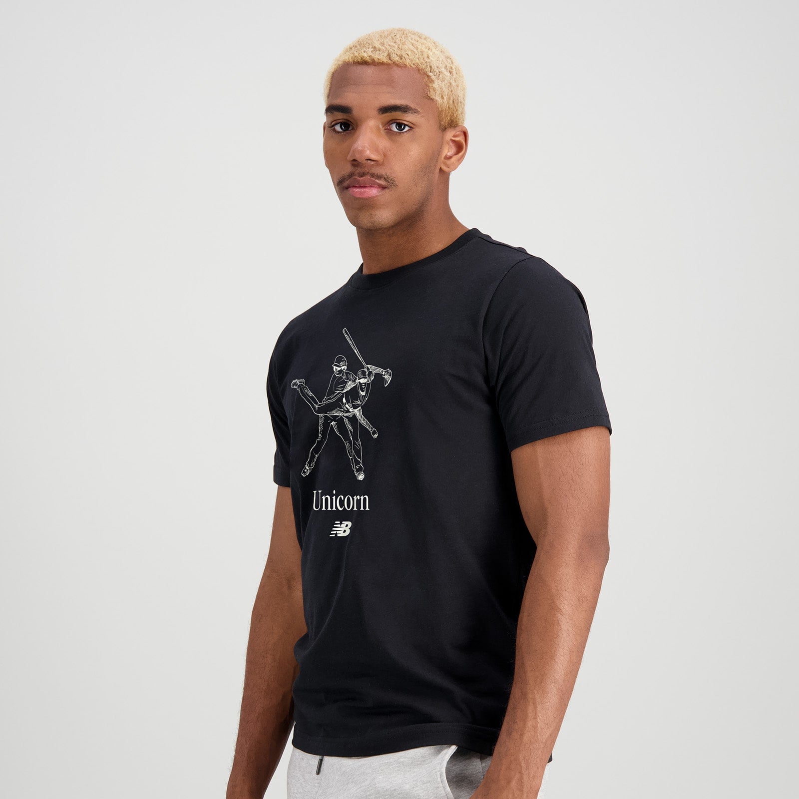 The Unicorn图案短袖T恤