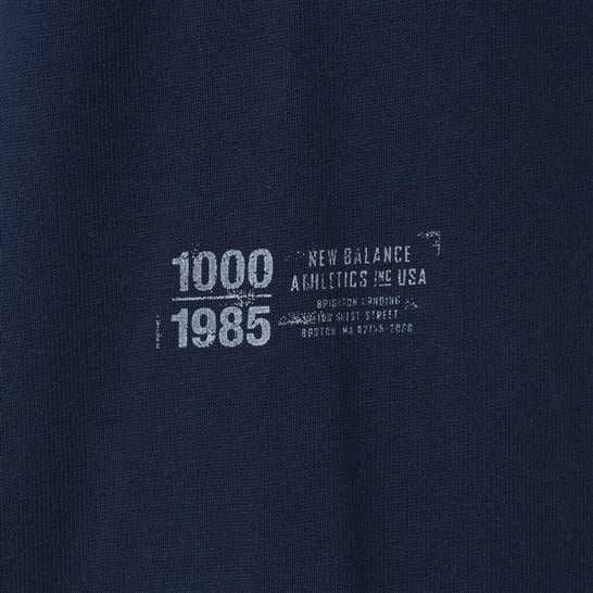 1000 Ribbed Hem Long Sleeve T-Shirt Oversized Fit