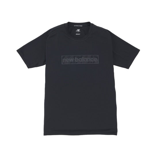 Black Out Collectionプラクティスシャツショートスリーブ リニアロゴ