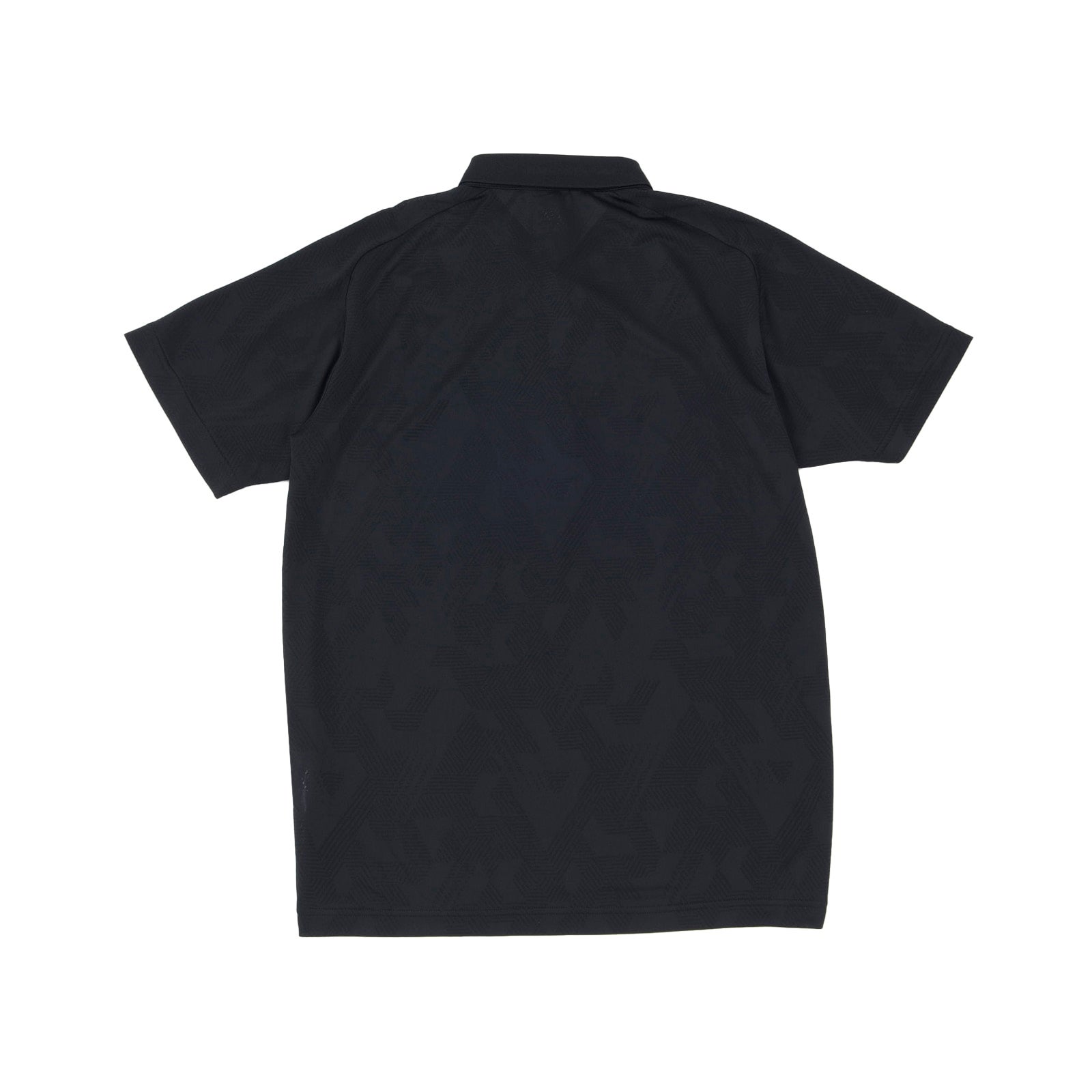 Black Out Collection Jacquard Polo Shirt