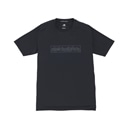 Black Out Collection 연습 셔츠 짧은 슬리브 선형 로고