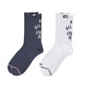Mid-cuff 2P socks