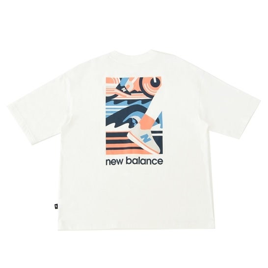 New Balance Triathlon 오버사이즈 쇼트 슬리브 T셔츠
