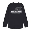 リラックスドシステムグラフィックロングスリーブTシャツ