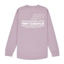 リラックスドシステムグラフィックロングスリーブTシャツ