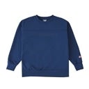 Moisture-wicking, quick-drying, linear logo sweatshirt crew