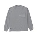 1000 Mil Numbering Print Long Sleeve T-Shirt Oversized Fit