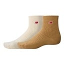 Waffle knit ankle 2P socks