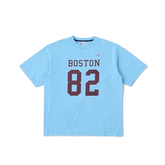900 ボストン82 ロゴプリントTシャツ