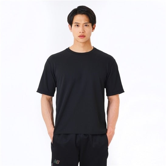 Black Out Collection Poly Waffle Short Sleeve Shirt