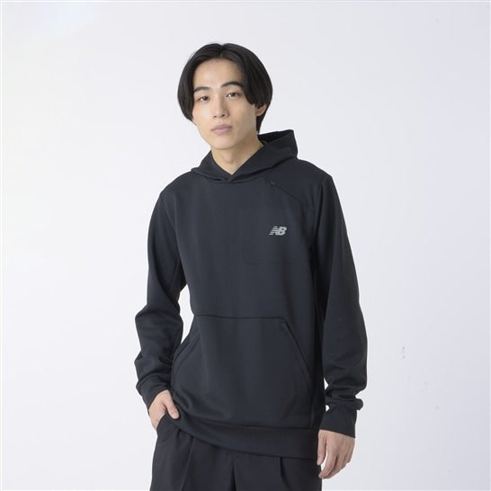 Tech knit pullover hoodie