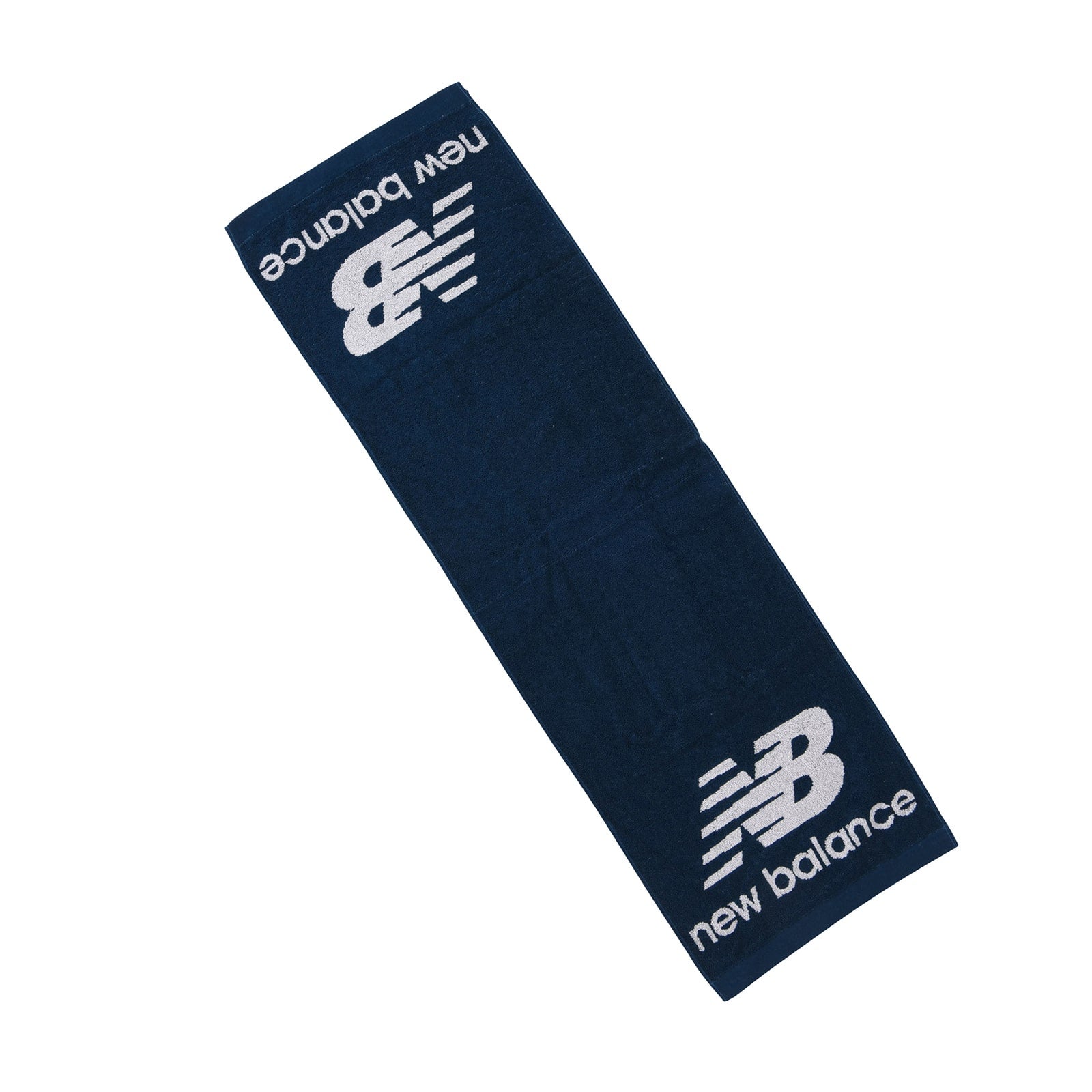 NB jacquard sports towel logo mark