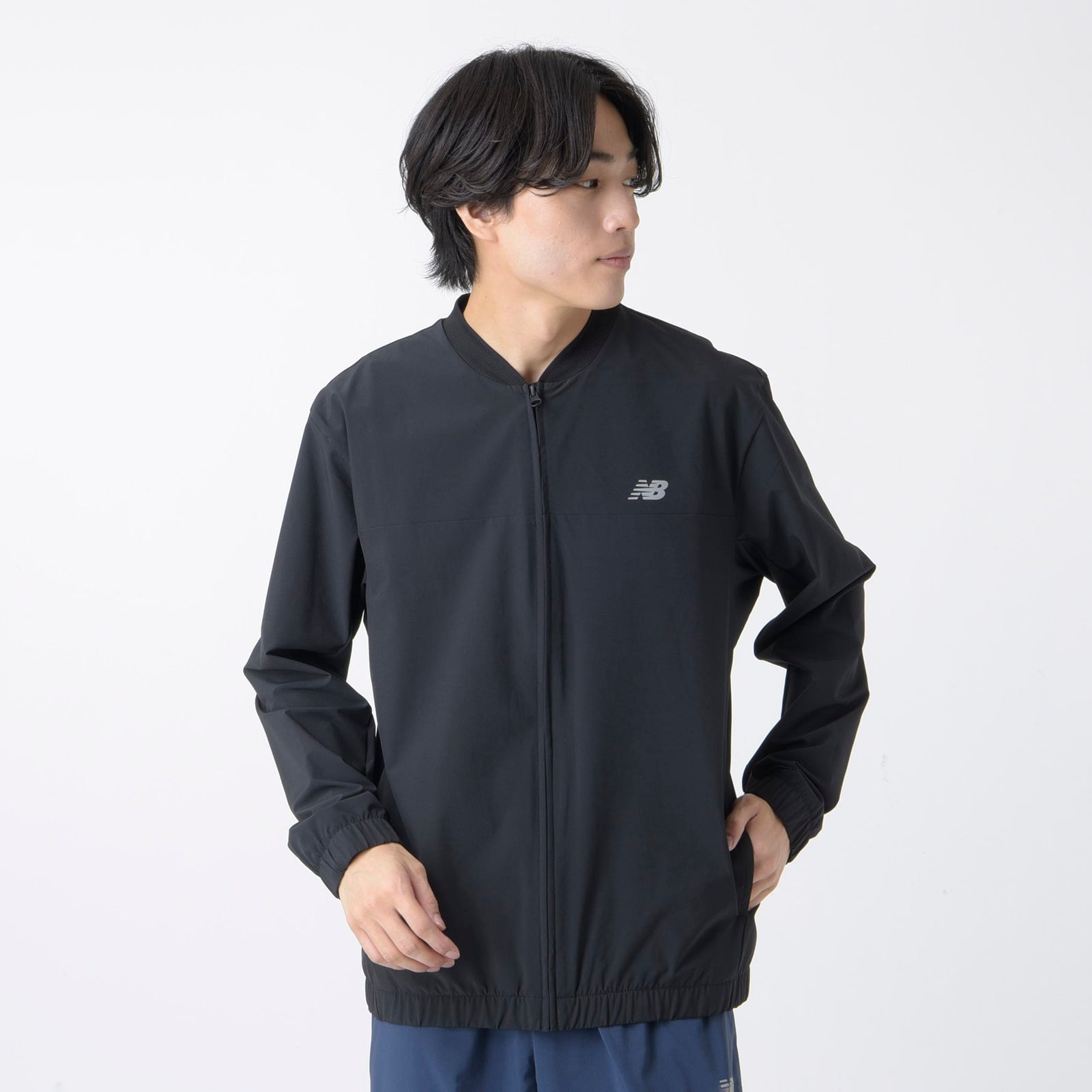 NB Official] New Balance | Stretch Woven Bomber Jacket | New 