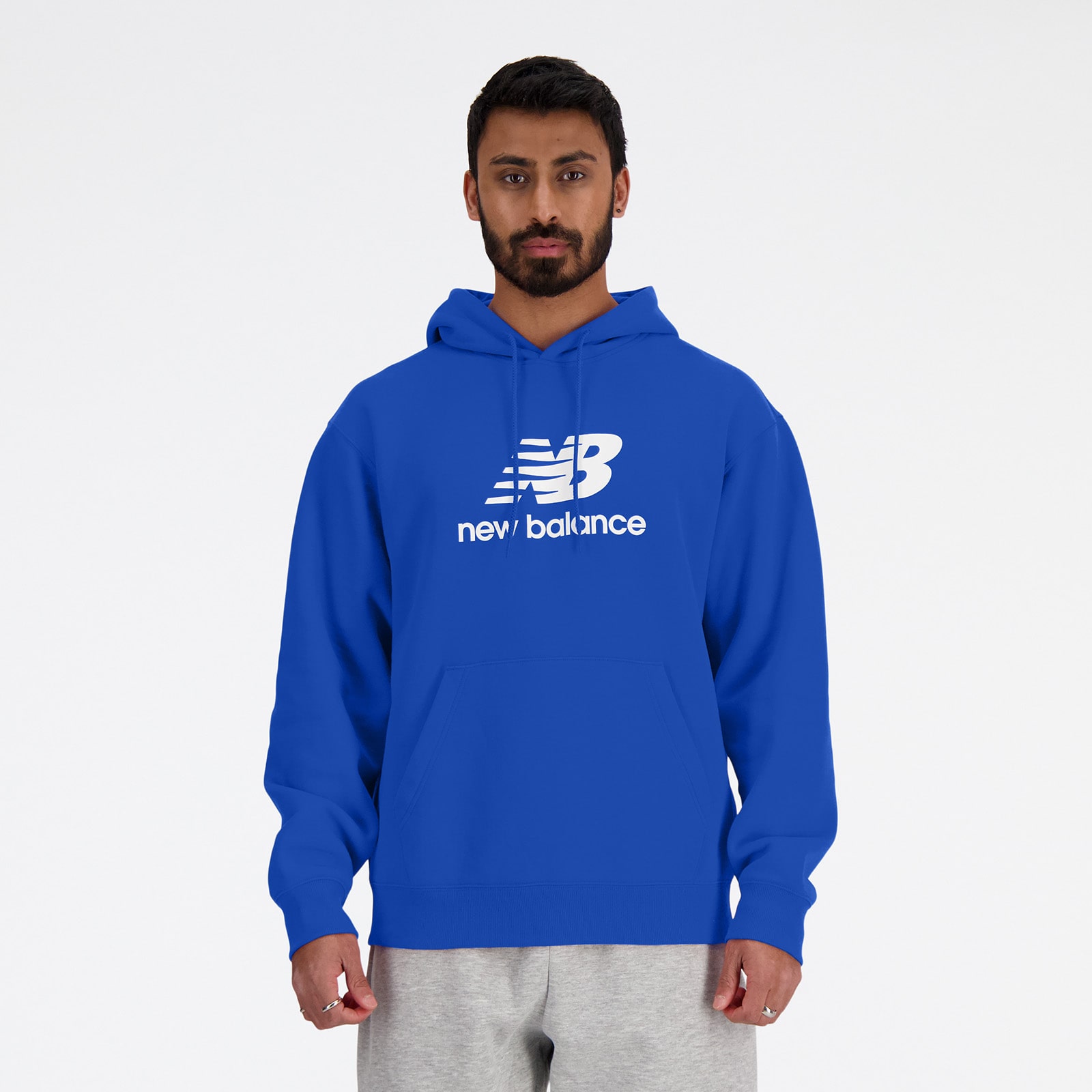 Sport Essentials Stacked Logo スウェットフーディ