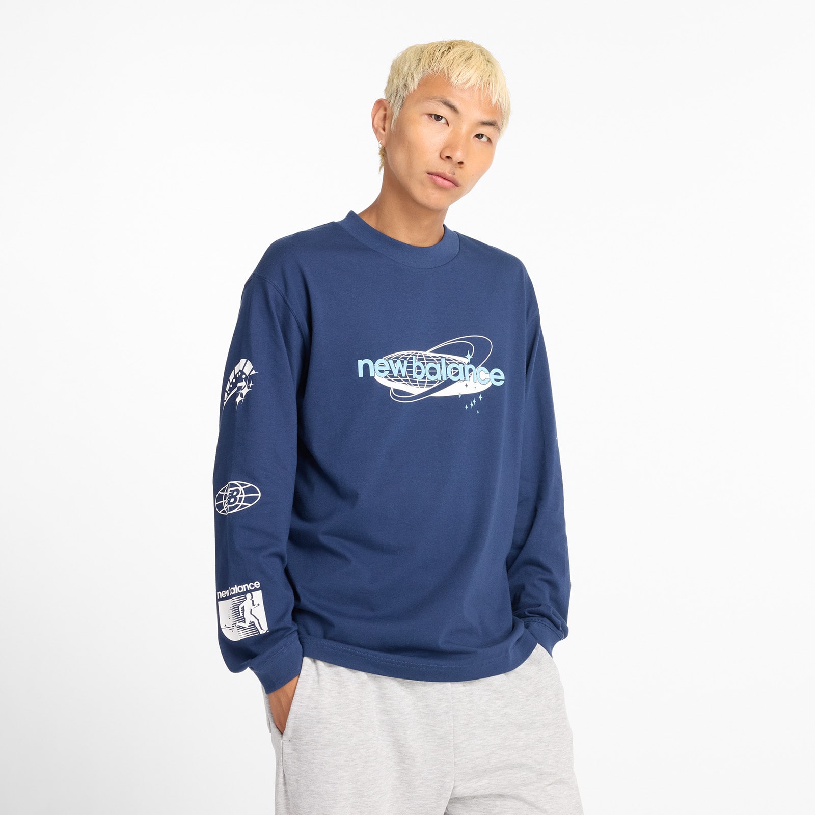 New Balance ロングスリーブTシャツ