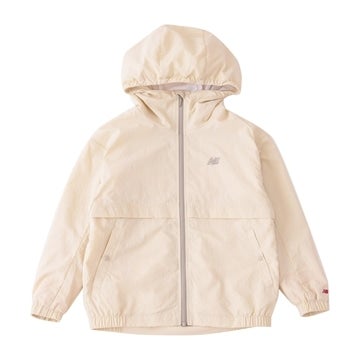 Windbreaker with brushed tricot lining